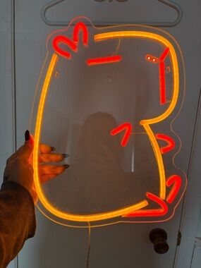 Capybara Neon light
